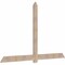 Ekena Millwork Eugene Smooth Timber Gable Bracket, Douglas Fir, 96"W x 60"H x 1 1/2"D x 5 1/2"F, 15/12 Pitch GBW096X60X0206EUG00SDF - alternate 4